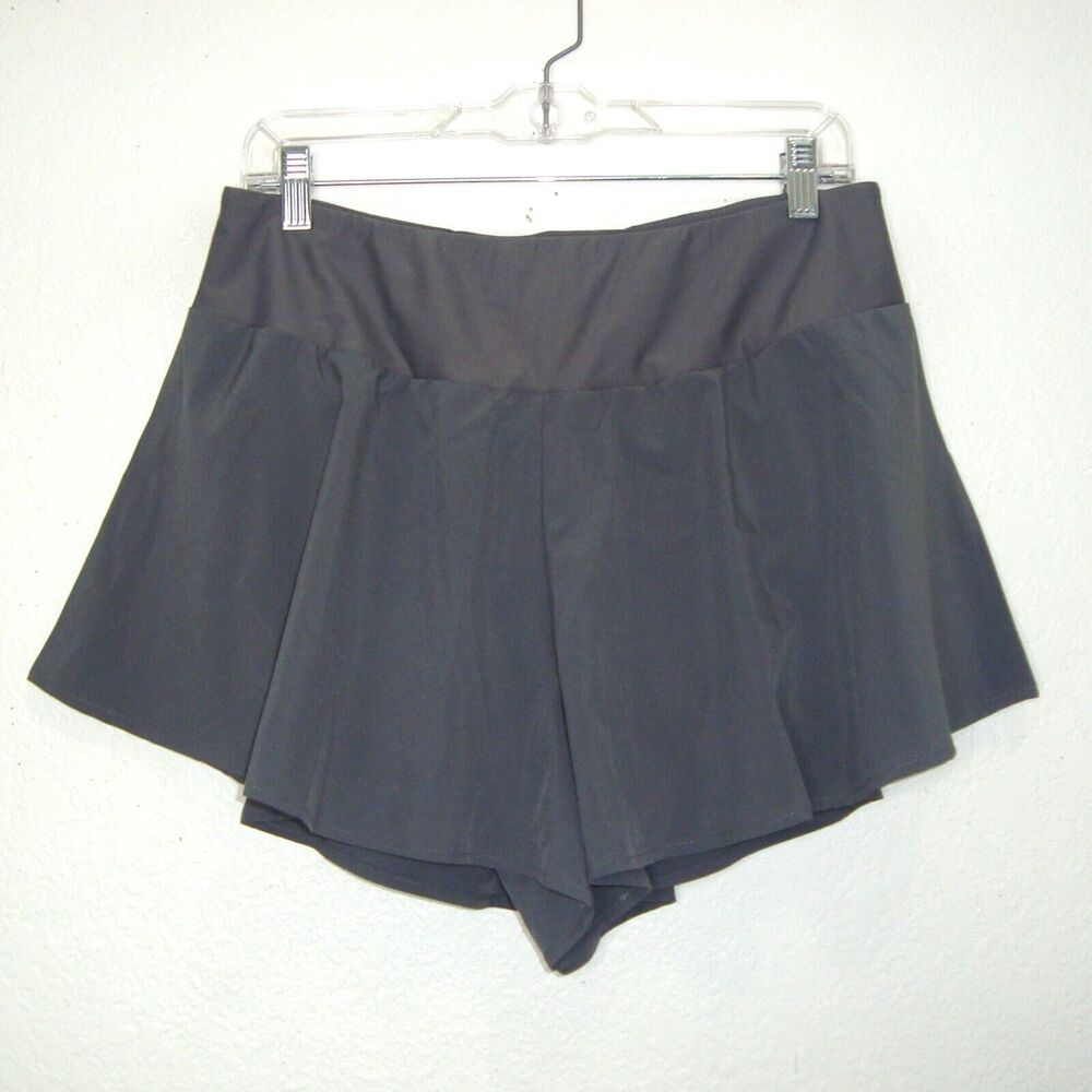NWT Baleaf Women's UPF 50+ Gray Athletic Shorts Size L